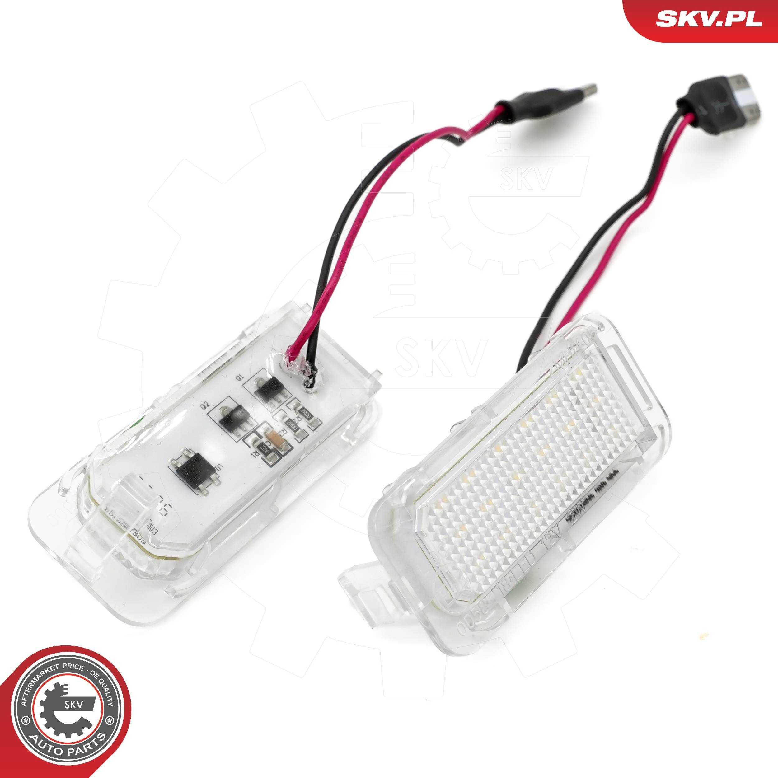 Luces LED de matricula Ford Kuga I (CBV)